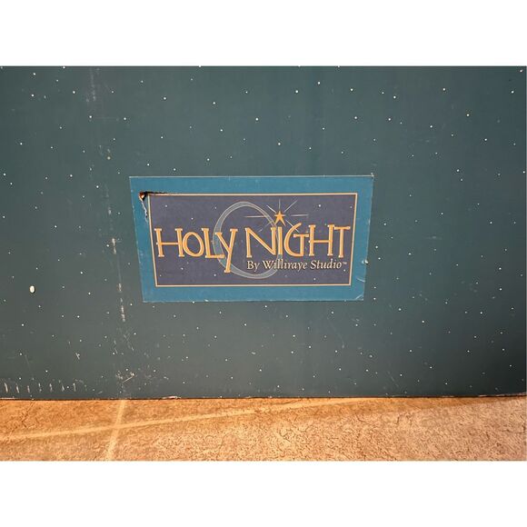 Williraye Studio 2006 “Tree for Me” Winter Snowman Wagon Dog Bells Birds WW2576 - Picture 13 of 15